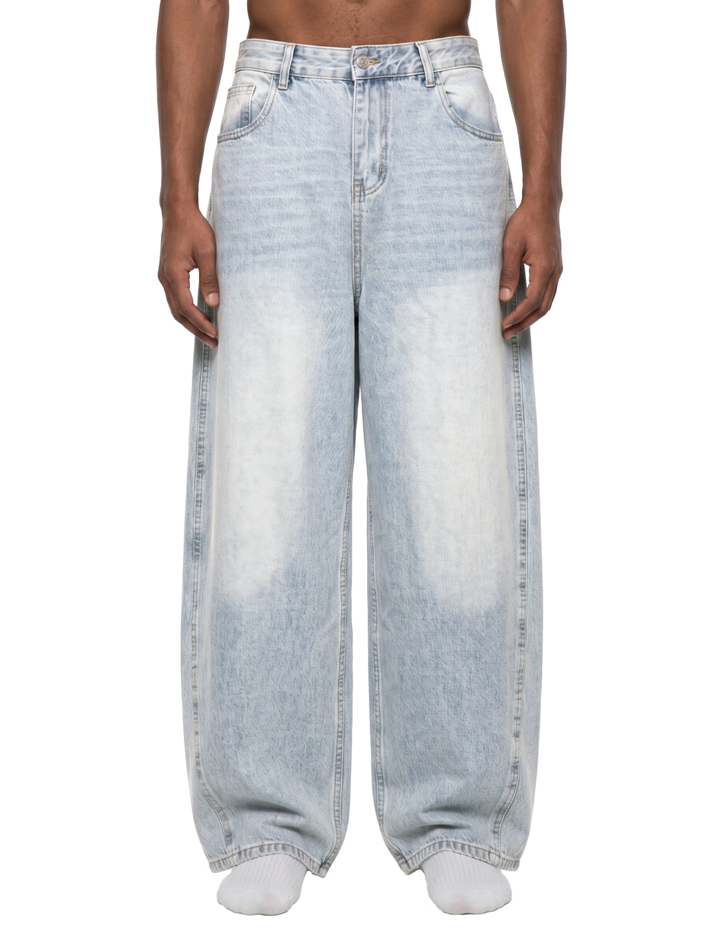 Sunburnt Sky Blue Jeans