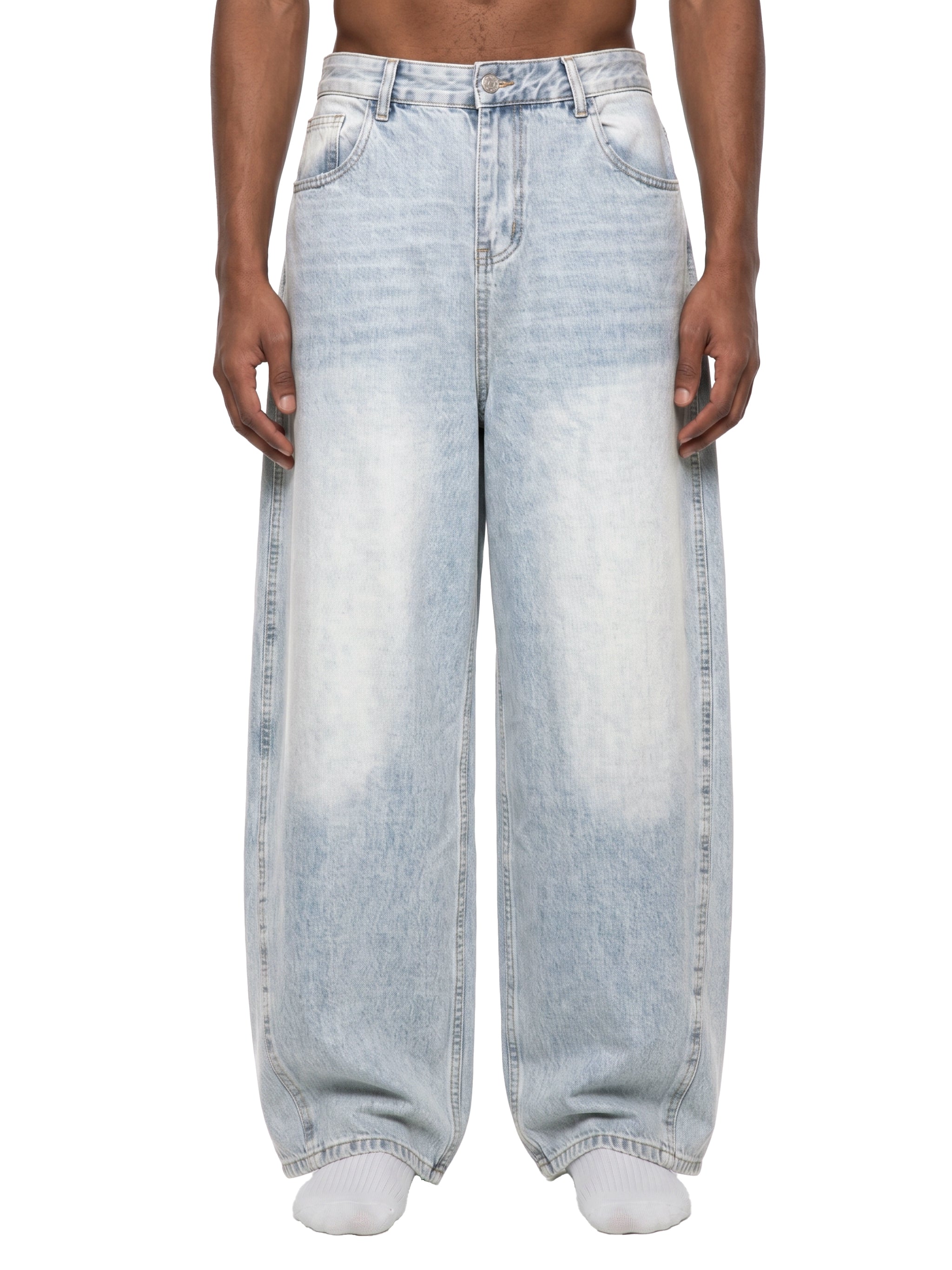 Sunburnt Sky Blue Jeans