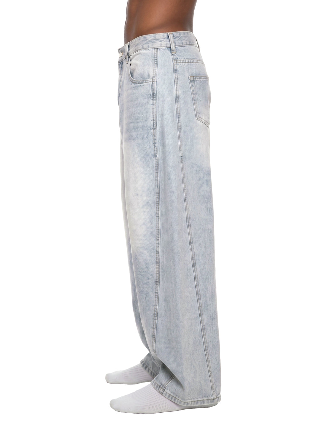 Sunburnt Sky Blue Jeans