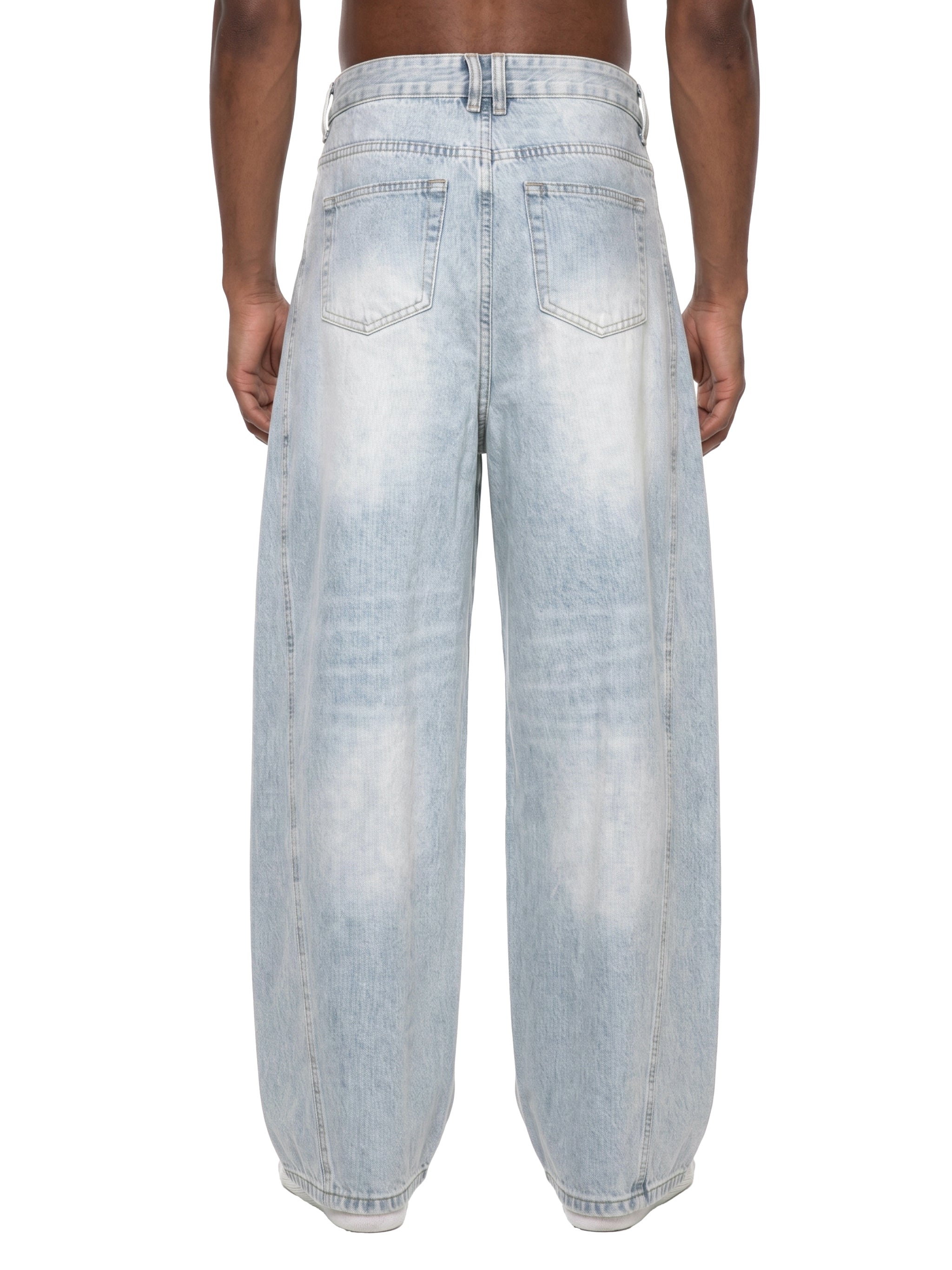 Sunburnt Sky Blue Jeans