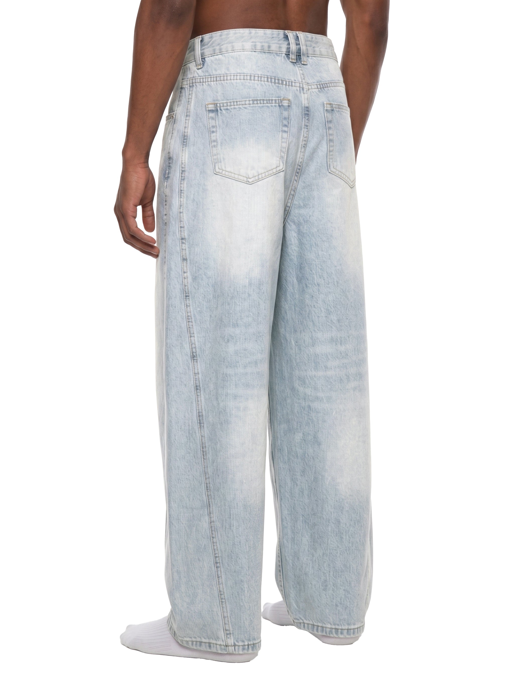 Sunburnt Sky Blue Jeans